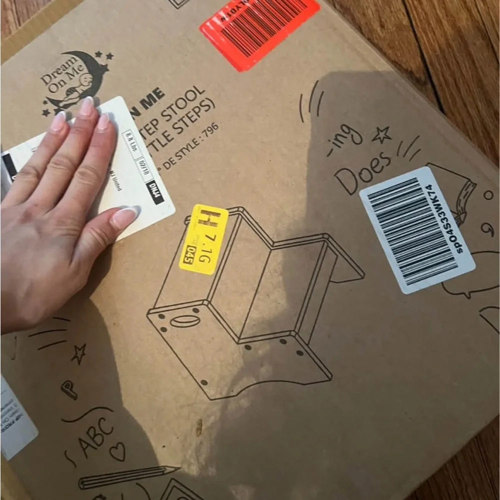 White Step Stool - Picture 4 of 4